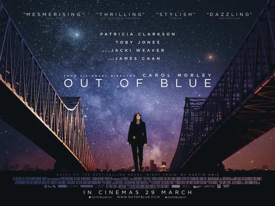 Watch the spellbinding trailer for Carol Morley’s Out of Blue starring Patricia Clarkson