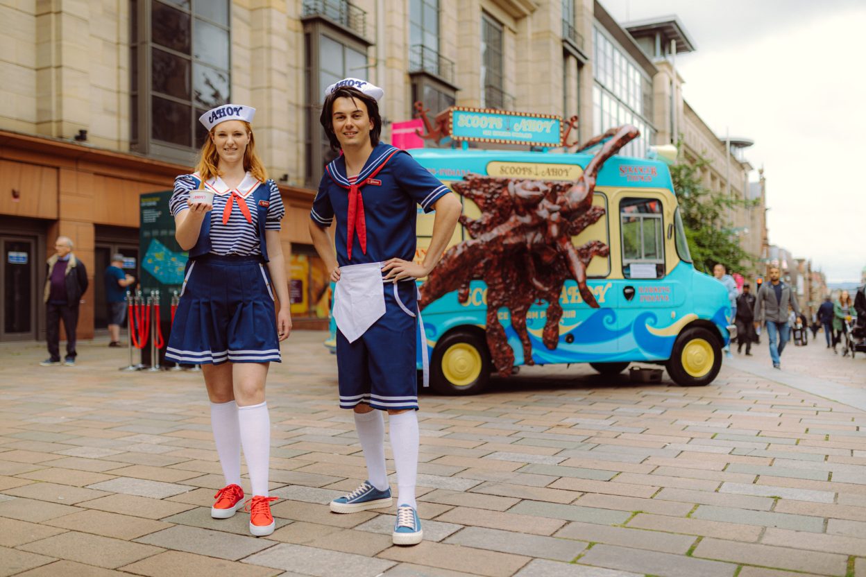Stranger Things ‘Scoops Ahoy’ ice-cream van giving away FREE ice cream to Hawkins Roads across the UK!