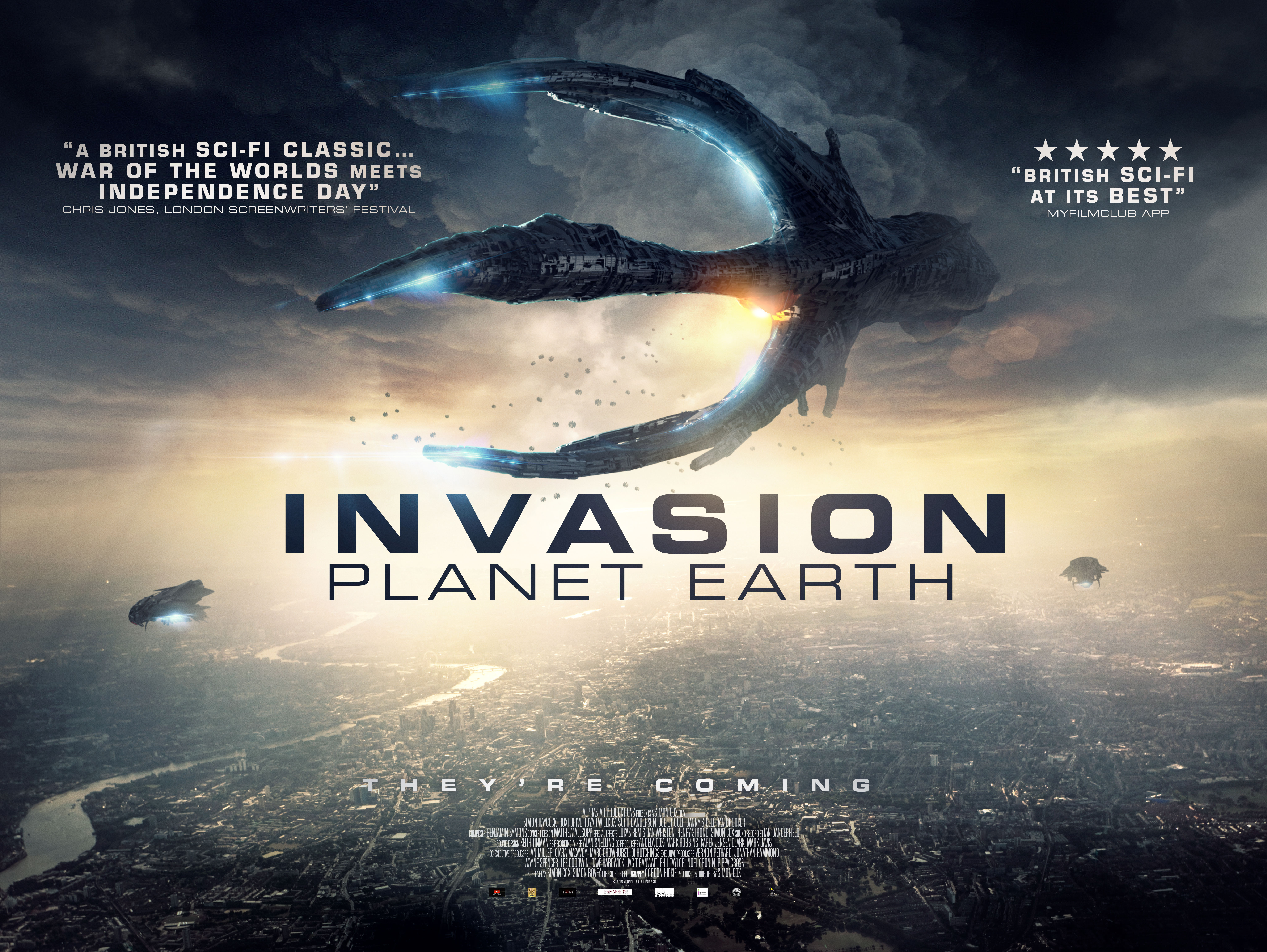 17 years in the making… Independent sci-fi thriller Invasion Planet Earth opens on 5 December!