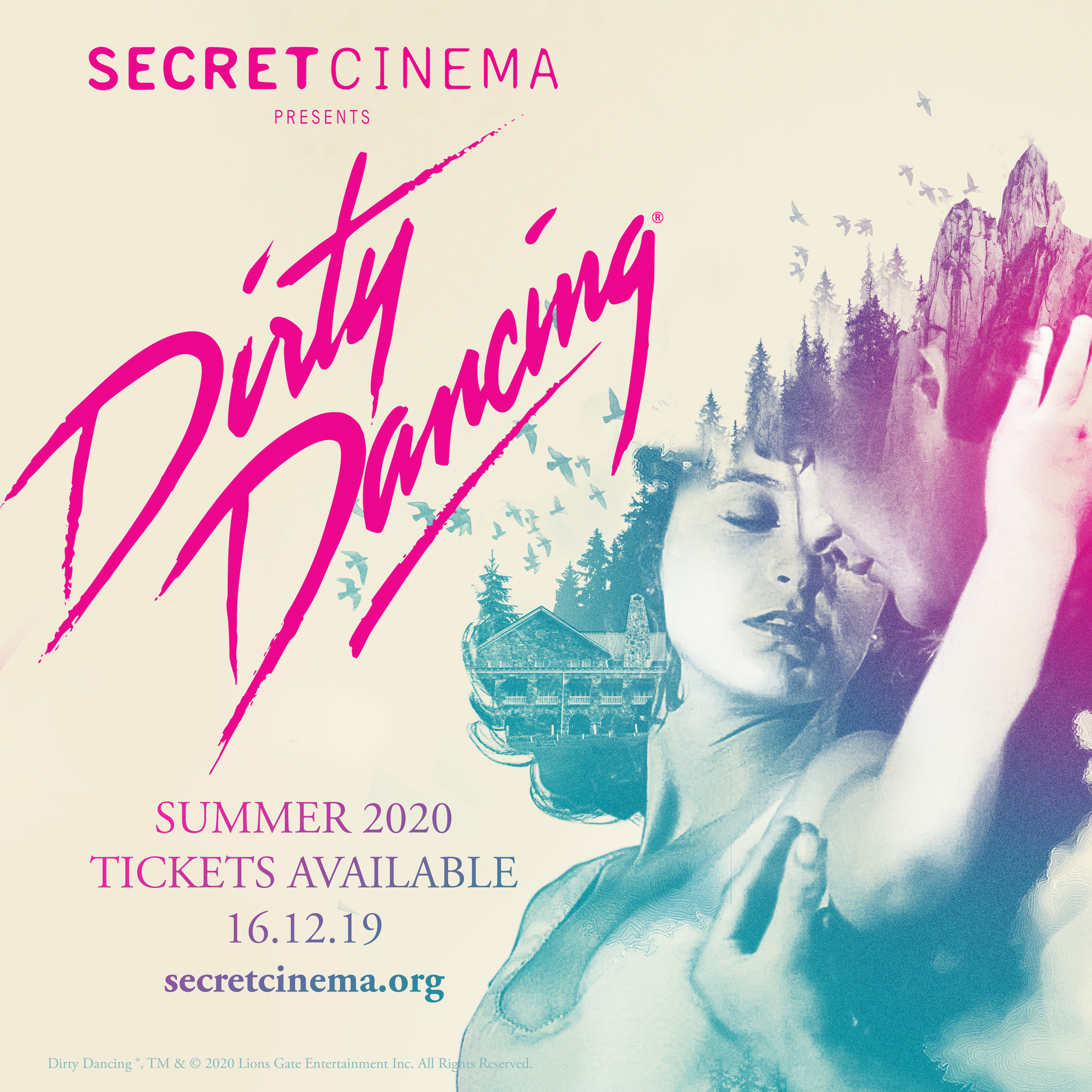 Secret Cinema’s Dirty Dancing tickets go on sale on Monday at 9am – Links here!