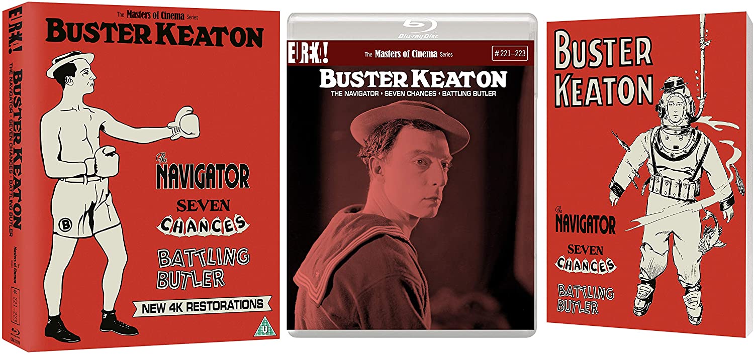 Buster Keaton: The Navigator / Seven Chances / Battling Butler – Limited Edition Blu-ray review [Masters of Cinema]