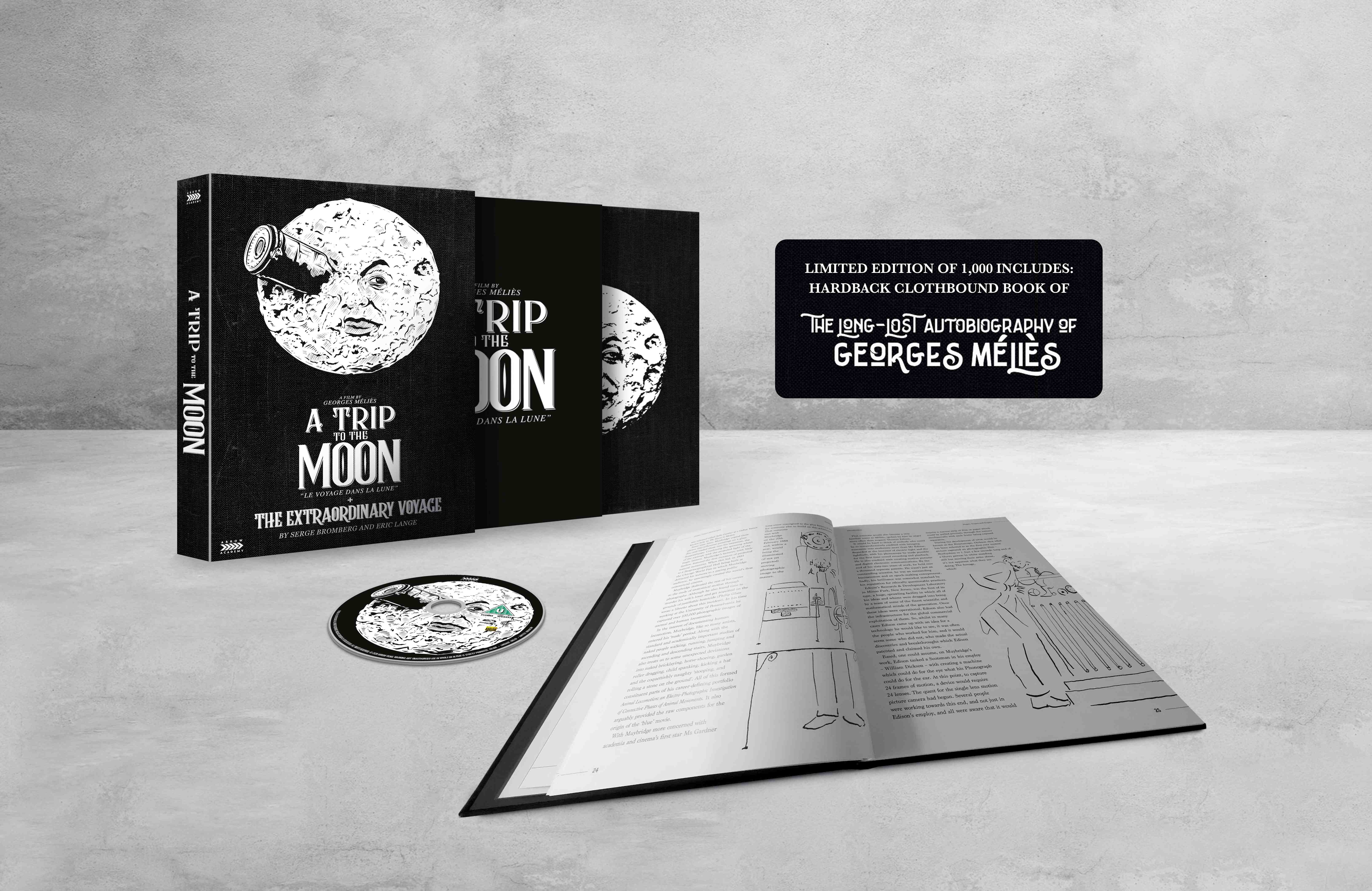 A Trip to the Moon [Le Voyage dans la Lune] Blu-ray review: Dir. Georges Méliès (Restored – Arrow Films)