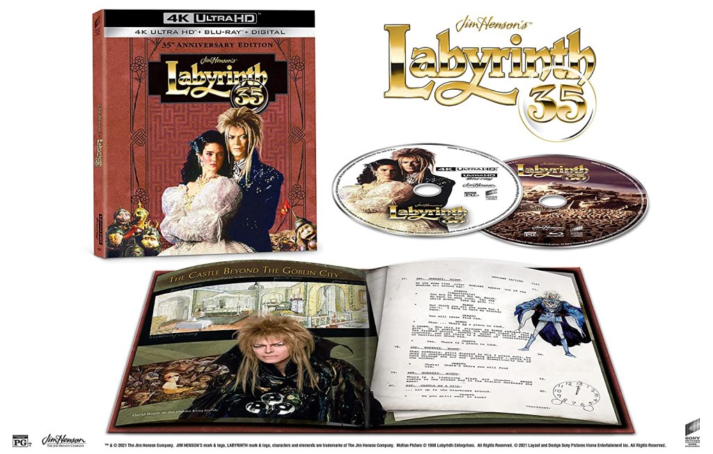 Special Edition 4K UHD being released for the 35th Anniversary of Jim Henson’s&nbsp;Labyrinth