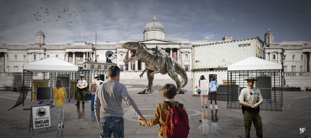 Meet the Giganotosaurus from Jurassic World Dominion in Trafalgar Square, this&nbsp;week!