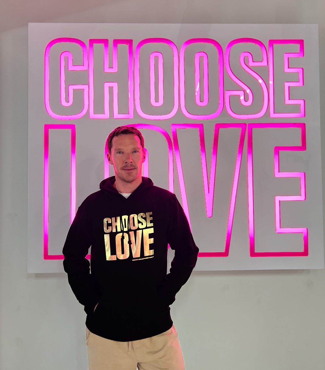Benedict Cumberbatch, Olivia Colman, Vick Hope and more join forces in new Choose Love Shop