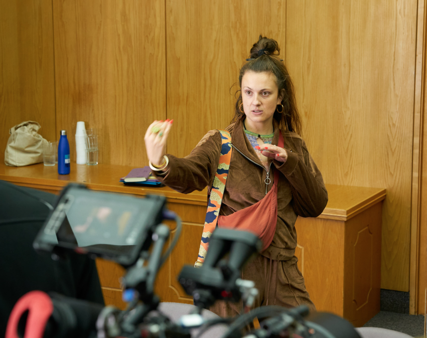 Daisy-May Hudson’s feature debut LOLLIPOP, starring Posy Sterling, is in post-production