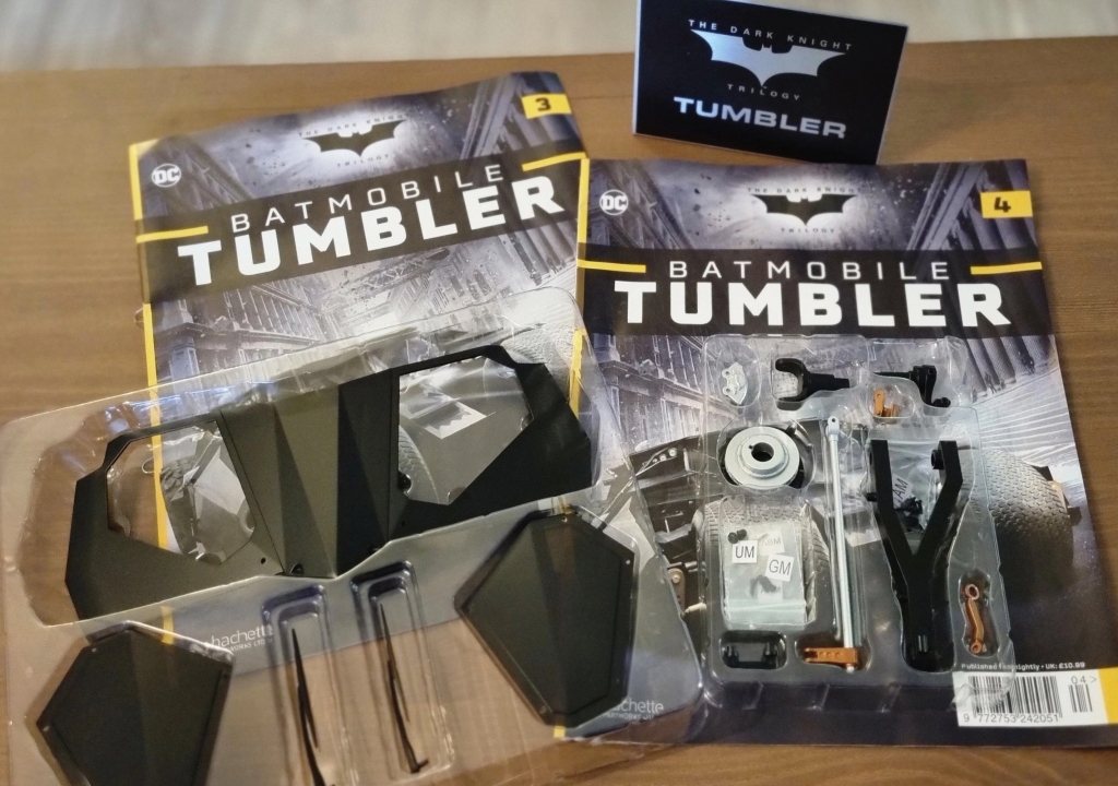 Building the Batmobile Tumbler [Hachette Partworks: Issues 3 – 4]