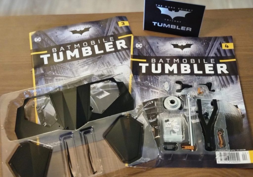 Building the Batmobile Tumbler [Hachette Partworks: Issues 3 –&nbsp;4]
