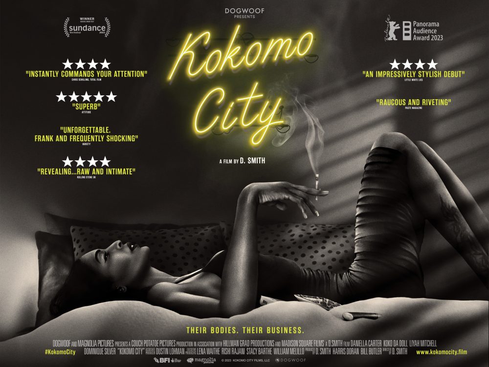 Excellent no-holds barred trailer for Dogwoof documentary Kokomo City from director D. Smith