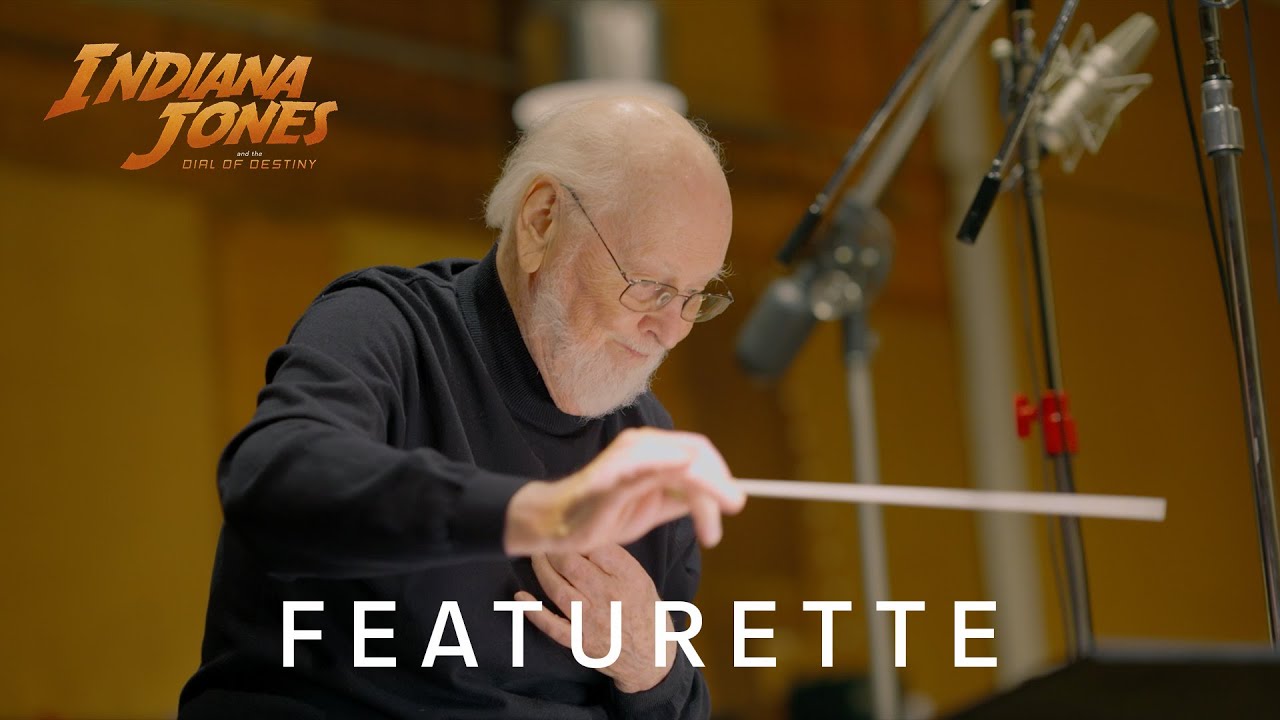 Wonderful featurette for John Williams’ final score work for Indiana Jones and the Dial of Destiny