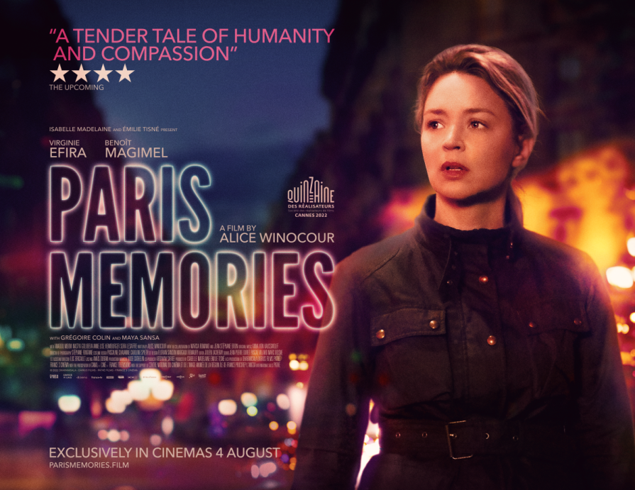 Compelling trailer for Alice Winocour’s Paris Memories, starring Virginie Efira