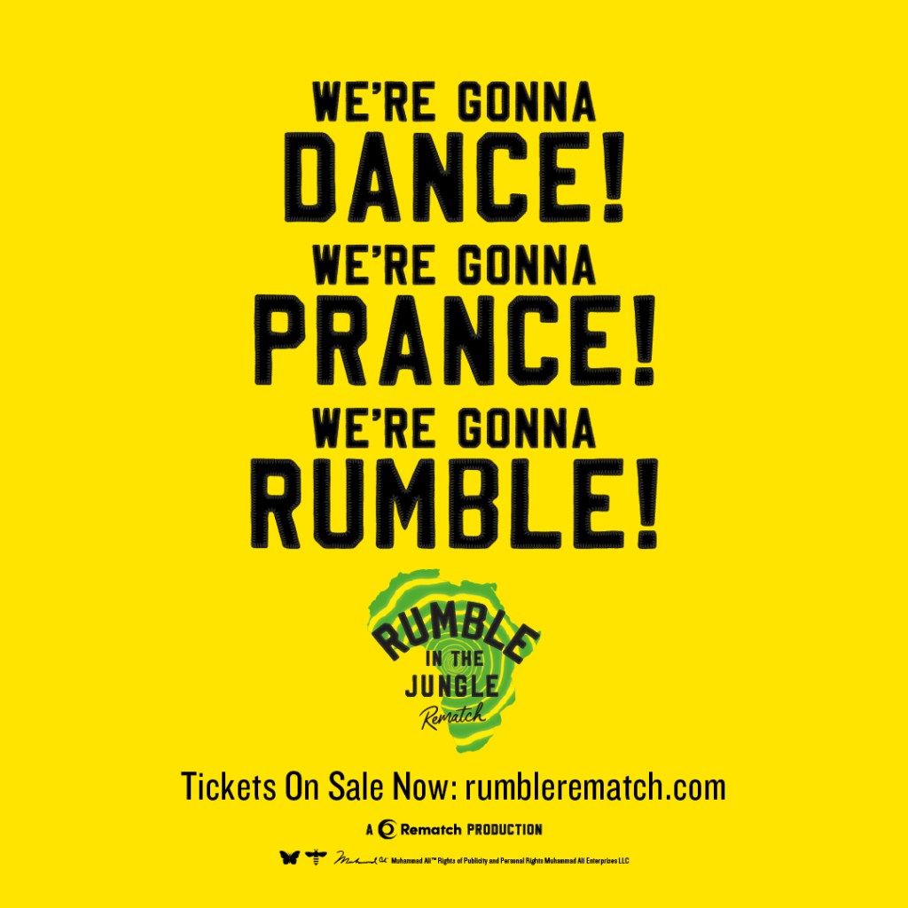 Time Travel to the iconic Rumble in the Jungle of 1974 in new immersive spectacle from&nbsp;Rematch