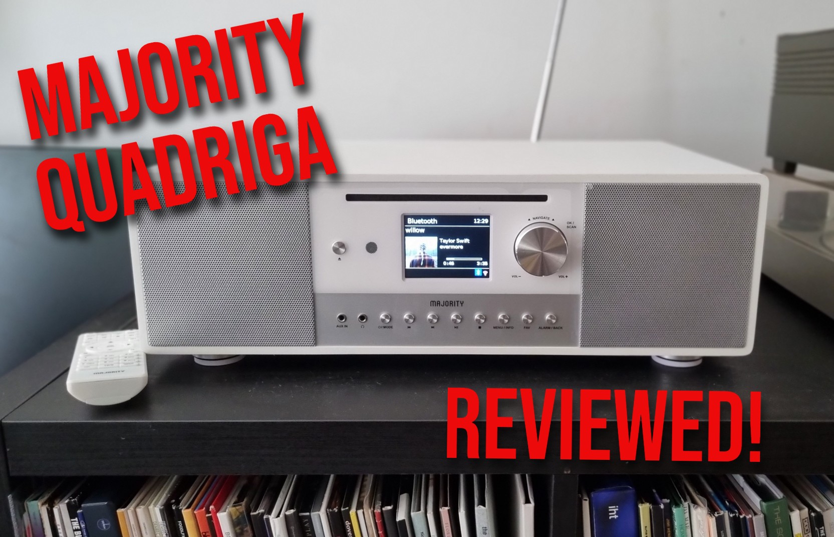 Majority Quadriga review: Music System for CD, DAB+ and Internet Radio Review