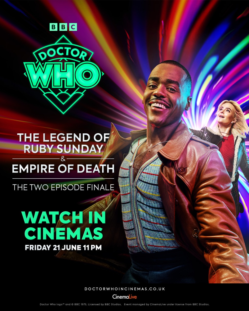 Grand Finale of Doctor Who Season One to be screened in Cinemas across the UK