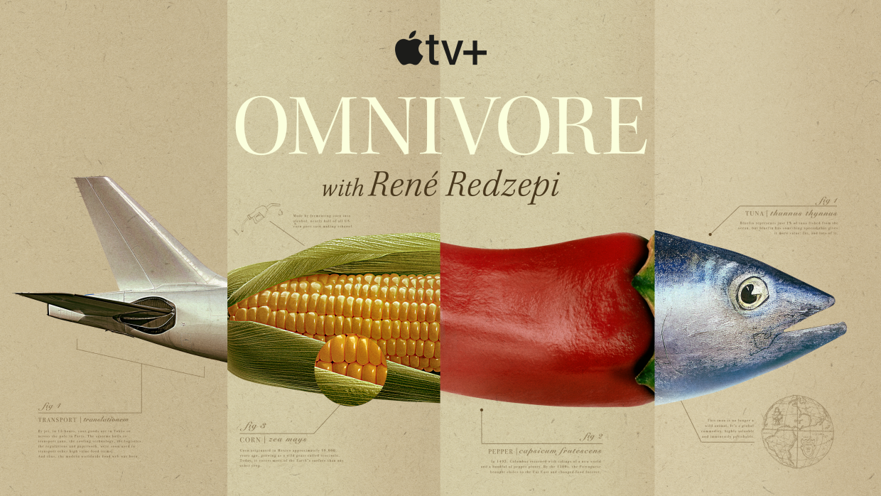 Apple TV+ reveals trailer and artwork for the highly anticipated series Omnivore, from world-renowned chef René Redzepi