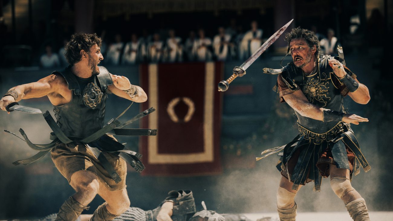 Gladiators ready… Ridley Scott’s Gladiator II gets it first trailer with Paul Mescal, Pedro Pascal, and Denzel Washington in full fighting force