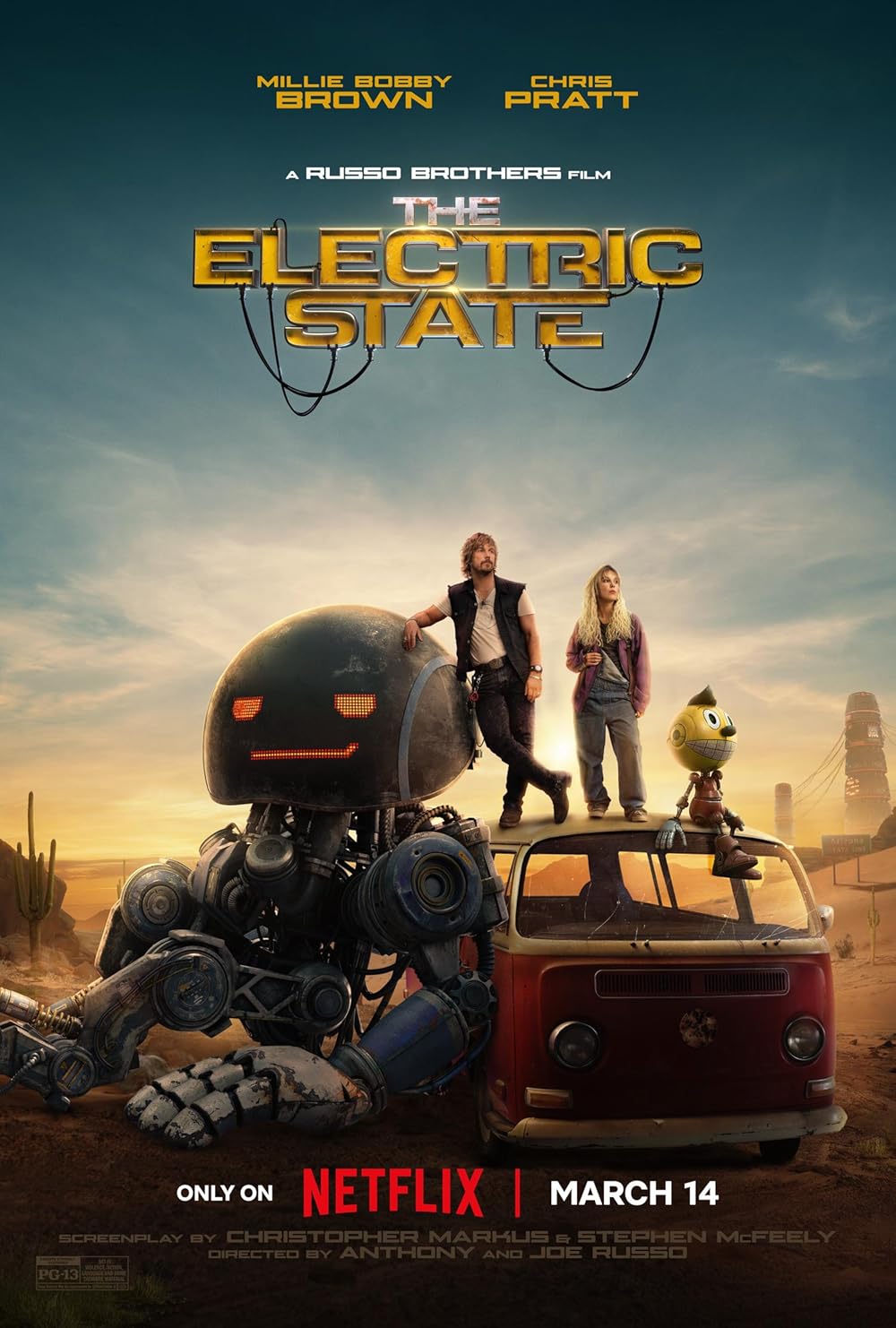 The Electric State review: Dirs. Anthony Russo, Joe&nbsp;Russo