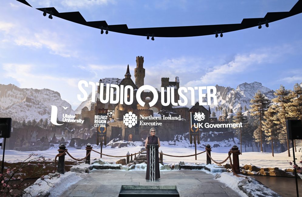 Studio Ulster, a groundbreaking £72 million virtual production facility, opens in&nbsp;Belfast!