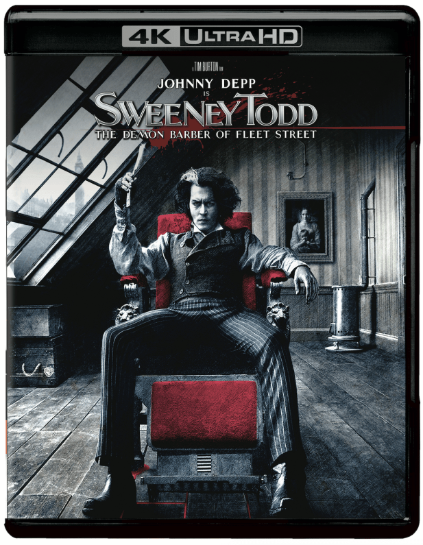 Win Sweeney Todd: The Demon Barber of Fleet Street on 4K UHD! **COMPETITION&nbsp;CLOSED**