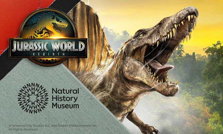 Jurassic World Rebirth stomps back into the Natural History Museum for exclusive&nbsp;takeover!