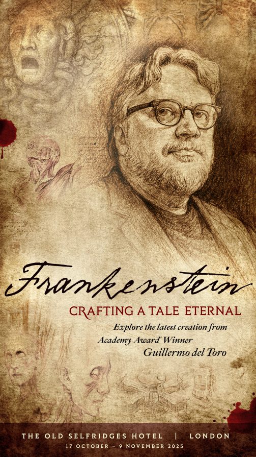 Guillermo del Toro’s Frankenstein: Crafting a Tale Eternal exhibition coming to London this&nbsp;October!