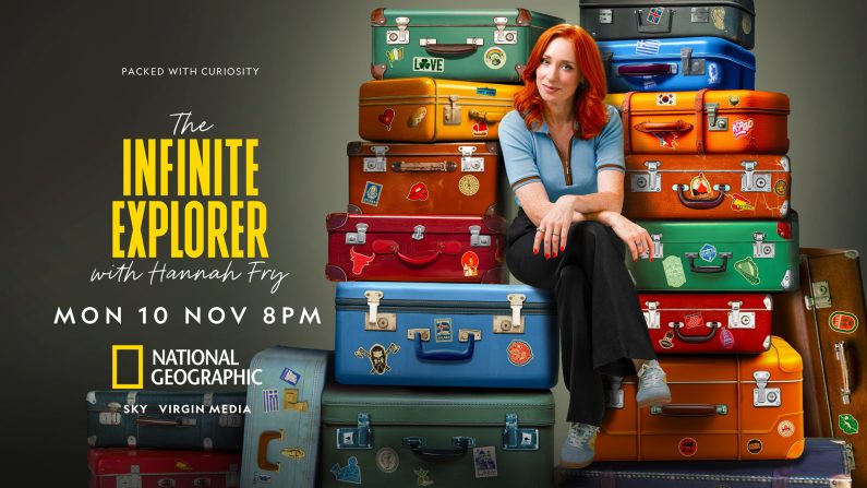 Great trailer for The Infinite Explorer with Hannah Fry – Coming to National Geographic this&nbsp;November