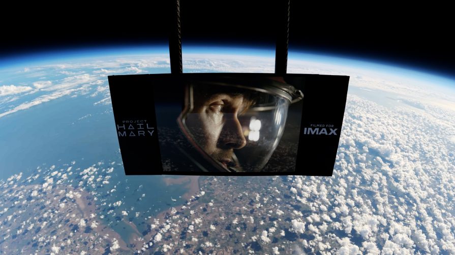 IMAX releases Project Hail Mary in the Stratosphere!