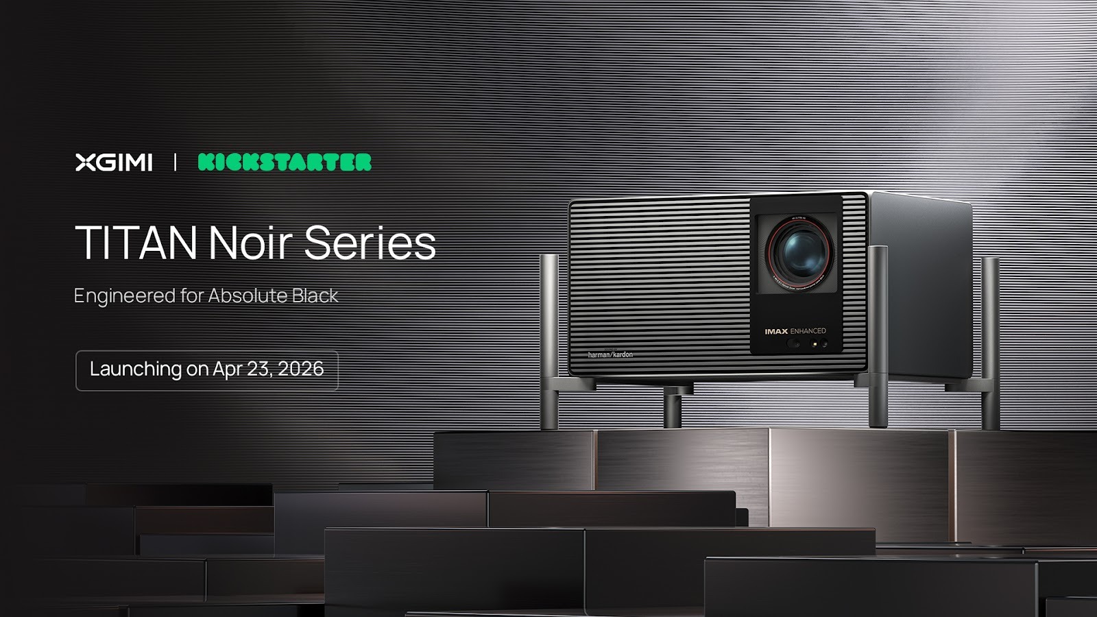XGIMI TITAN Noir Series 4K Projectors launched for pre-order!