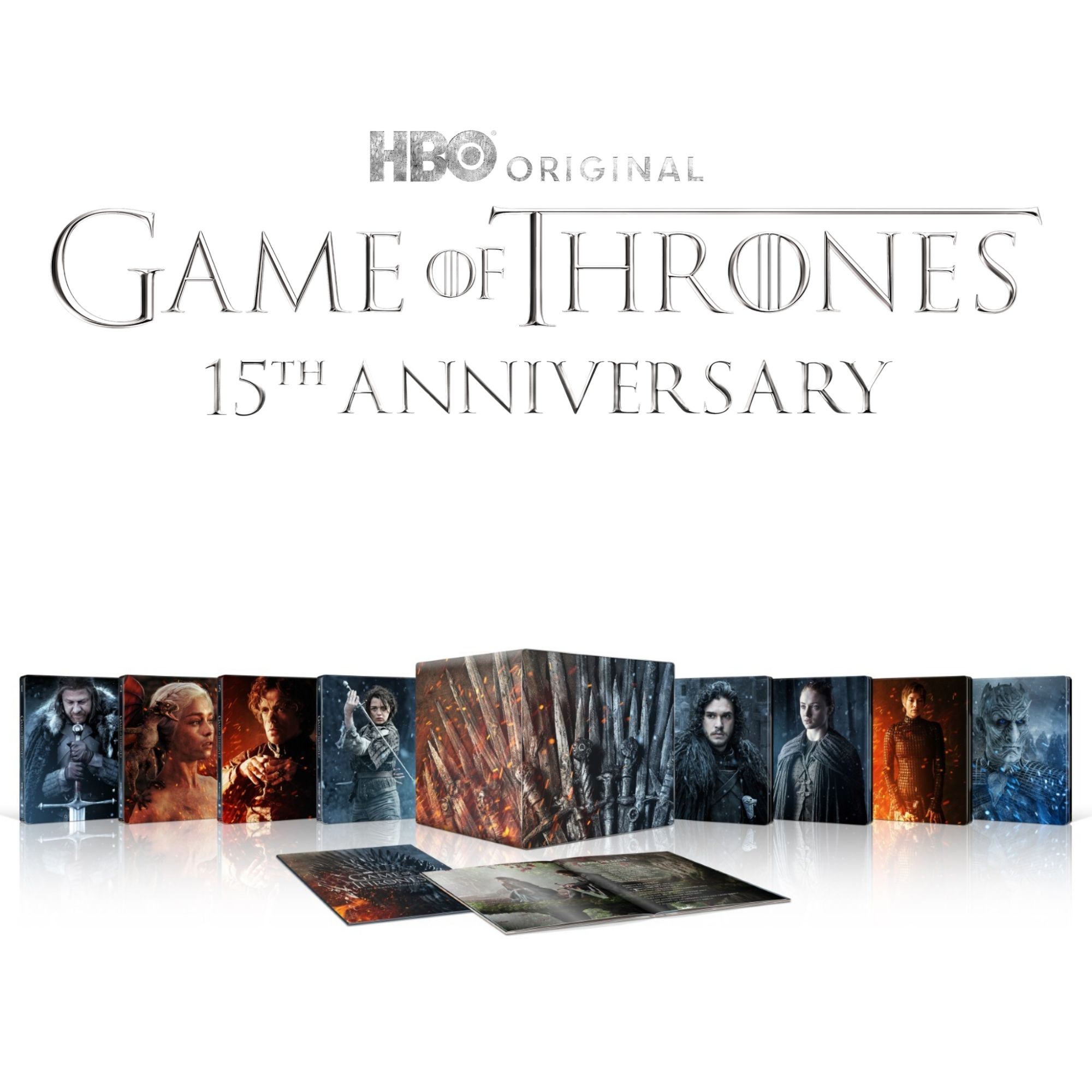 Return to Westeros with Game of Thrones: The Complete Collection 4K UHD, Ltd Ed Library Case with 8 Unique Steelbooks!