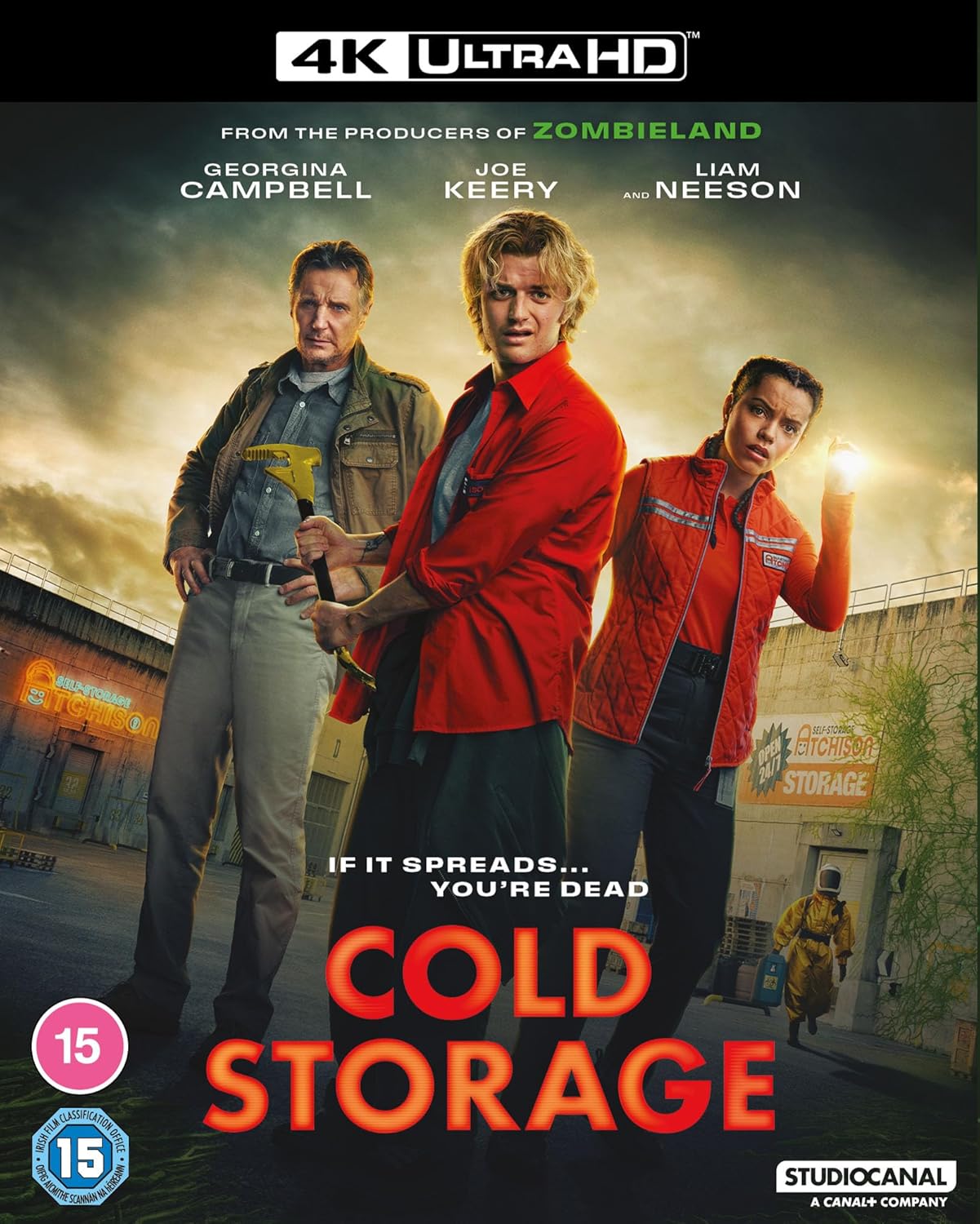 Win a copy of Cold Storage, starring Joe Keery + Georgina Campbell, on 4K UHD!