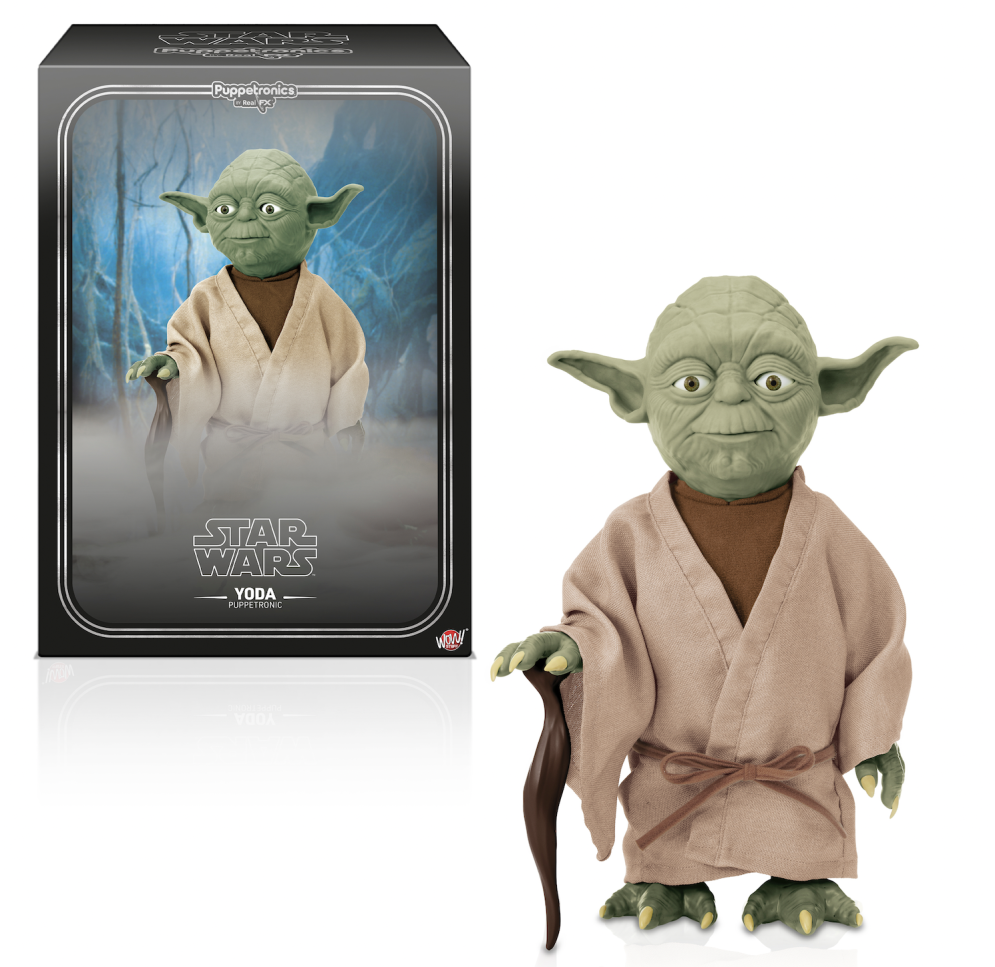 May the 4th Be With You: First look at Yoda Puppetronic + Star Wars Palm Puppetronics!