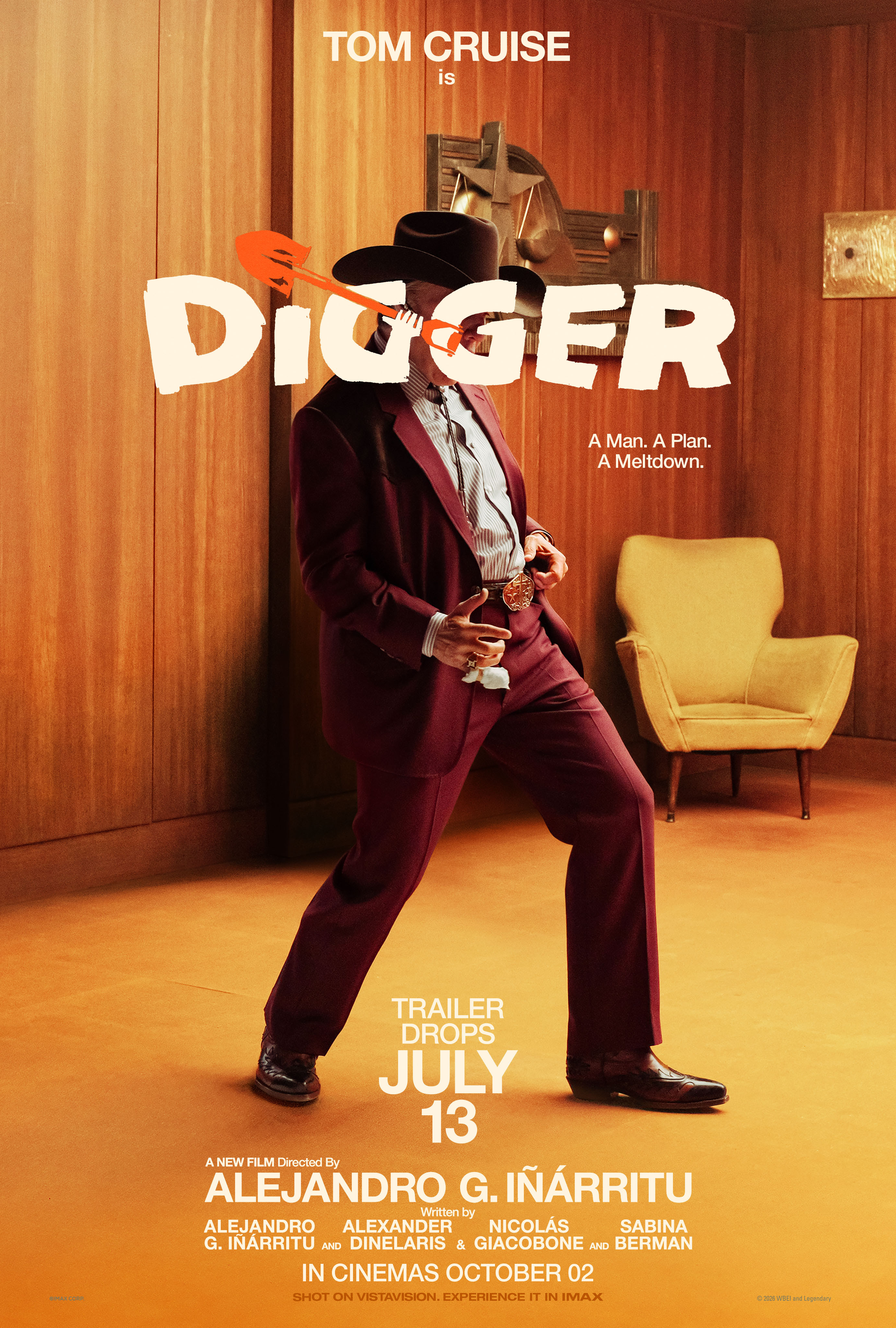 Tom Cruise’s career retrospective launches the teaser for Digger, his new film with Alejandro G. Iñárritu