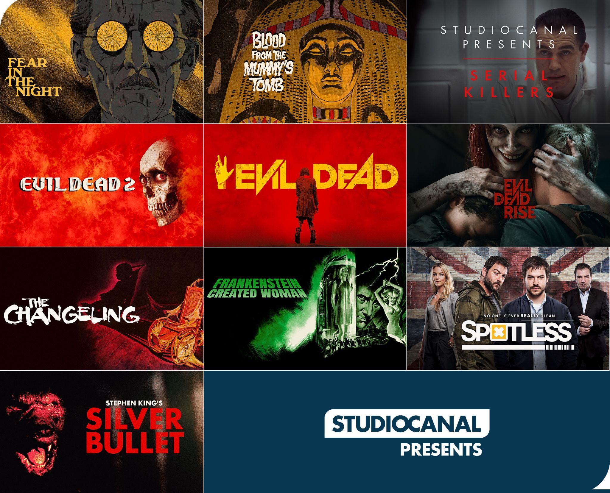 A George C. Scott ghost story, Hammer Horror classics, an Evil Dead triple-bill, a Stephen King werewolf chiller on STUDIOCANAL PRESENTS this October!