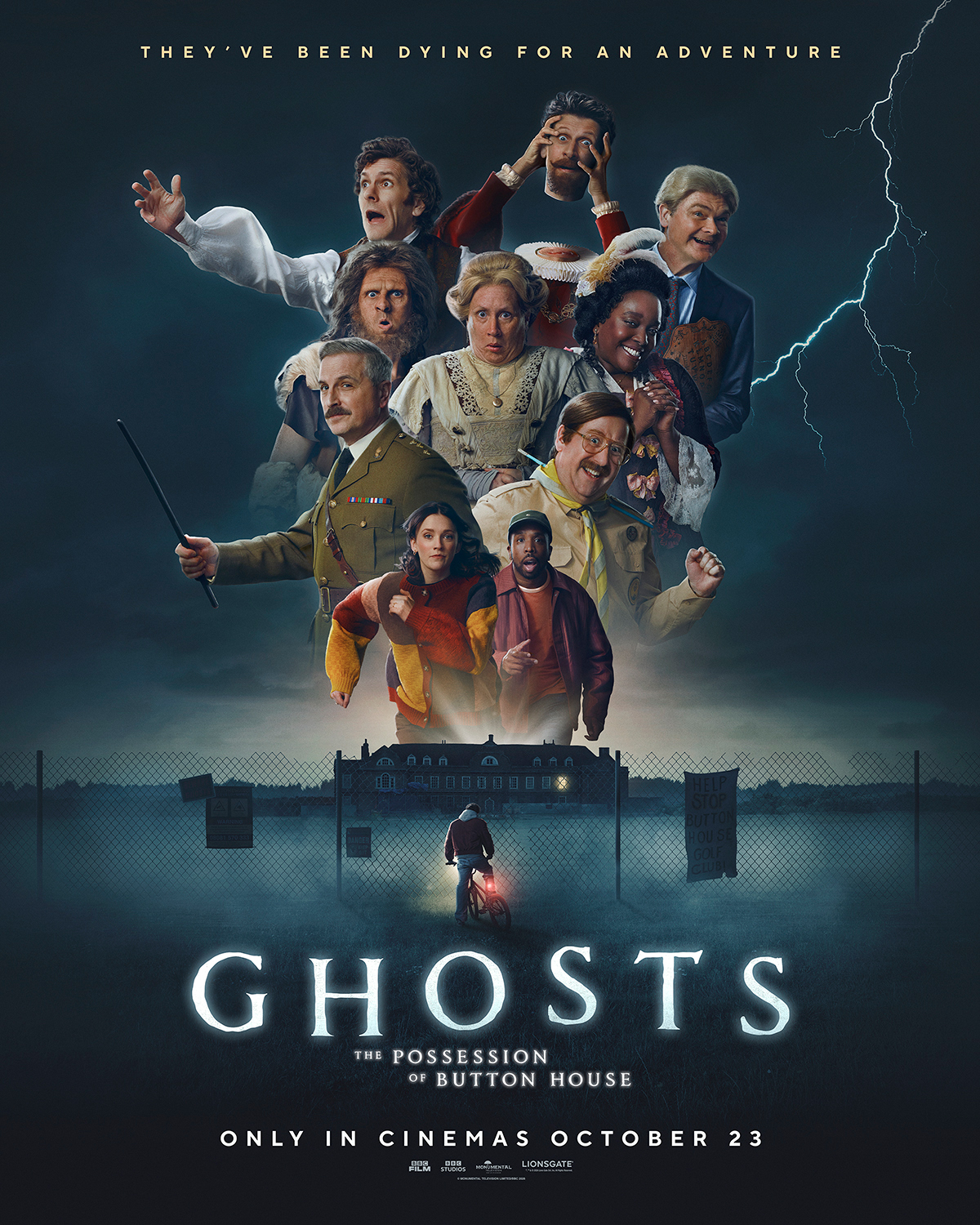 Watch the full trailer for Ghosts: The Possession of Button House – coming to cinemas this October!