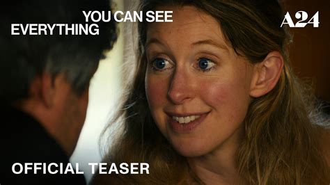 A24’s You Can See Everything: Watch the trailer for the Elizabeth Holmes documentary